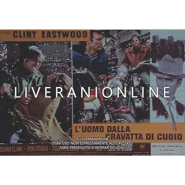 FILM L UOMO DALLA CRAVATTA DI CUOIO 1968 NELLA FOTO LOCANDINA AG ALDO LIVERANI