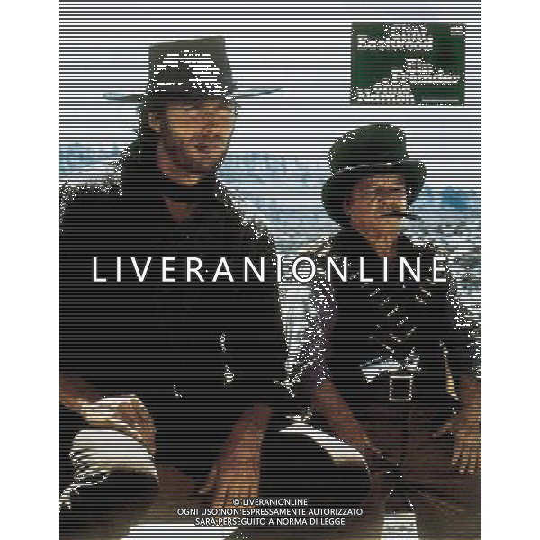 FILM LO STRANIERO SENZA NOME 1973 NELLA FOTO CLINT EASTWOOD AG ALDO LIVERANI