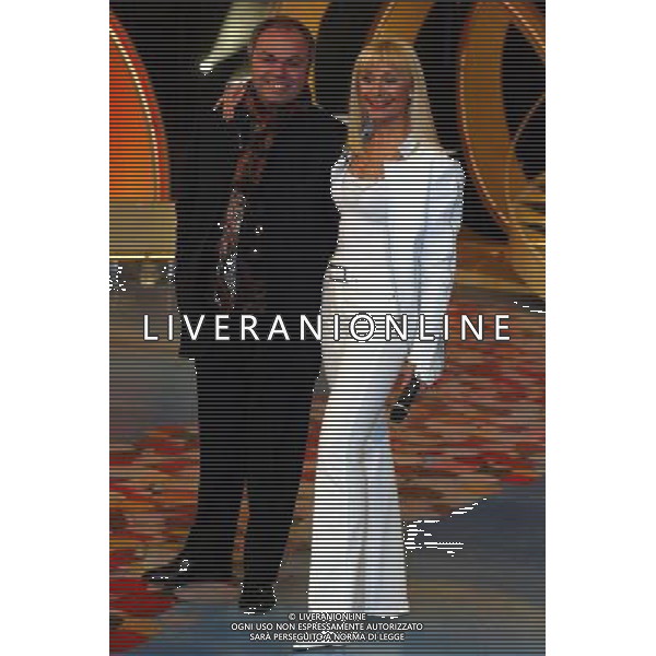 Roma 07/02/2004 - Nuovo programma diretto da Sergio Japino e condotto da Raffaella Carra\' \' Sogni \' in onda su Raiuno. agenzia aldo liverani