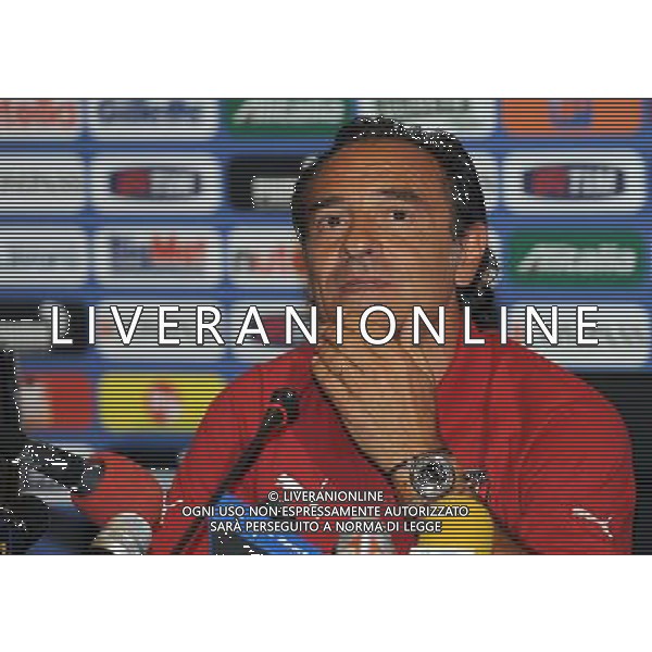 Raduno Nazionale Italiana a Coverciano Coverciano(FI) - 08.08.2010 Conferenza Stampa Nella Foto:cesare prandelli /Ph.Vitez-Ag. Aldo Liverani