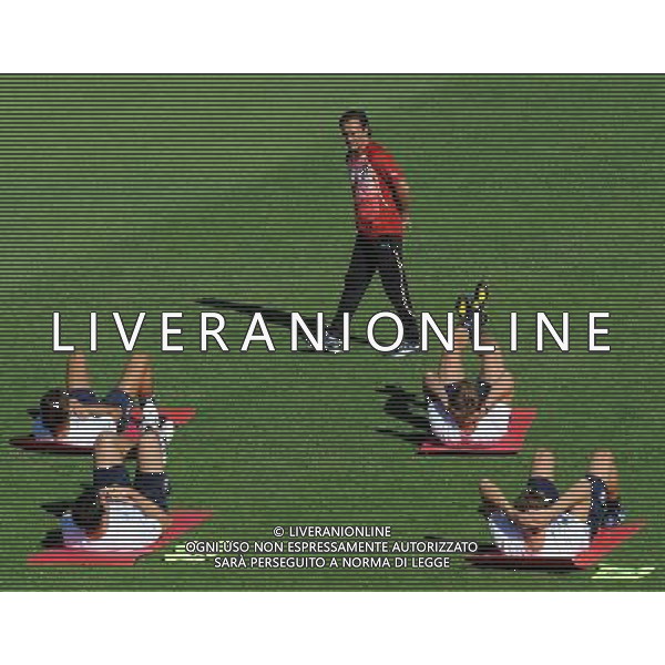 Raduno Nazionale Italiana a Coverciano Coverciano(FI) - 08.08.2010 Allenamento Nella Foto:CESARE PRANDELLI ALLENAMENTO /Ph.Vitez-Ag. Aldo Liverani