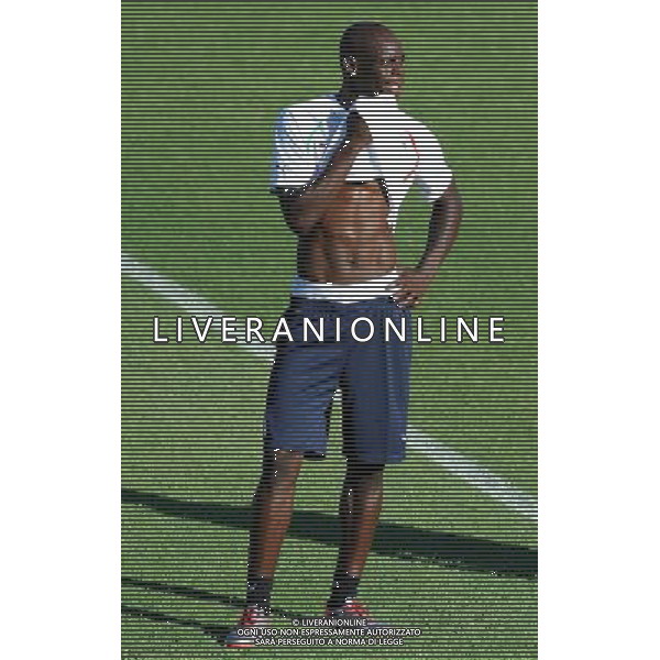 Raduno Nazionale Italiana a Coverciano Coverciano(FI) - 08.08.2010 Allenamento Nella Foto: MARIO BALOTELLI /Ph.Vitez-Ag. Aldo Liverani /Ph.Vitez-Ag. Aldo Liverani