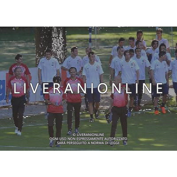 Raduno Nazionale Italiana a Coverciano Coverciano(FI) - 08.08.2010 Allenamento Nella Foto:cesare prandelli gruppo /Ph.Vitez-Ag. Aldo Liverani