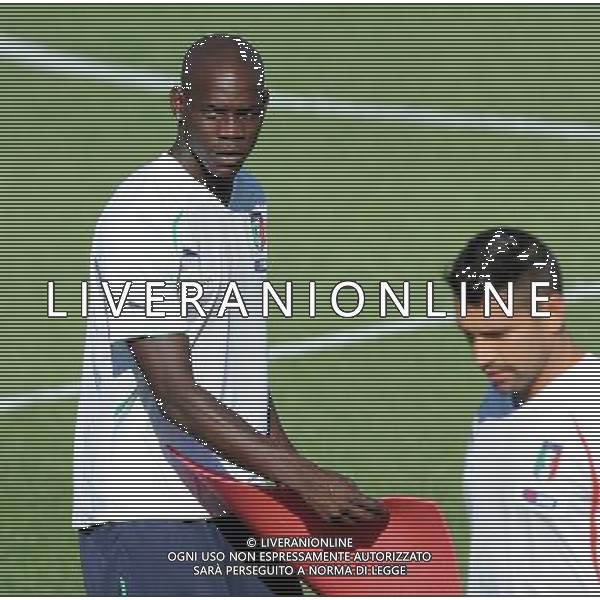 Raduno Nazionale Italiana a Coverciano Coverciano(FI) - 08.08.2010 Allenamento Nella Foto:balotelli mario /Ph.Vitez-Ag. Aldo Liverani