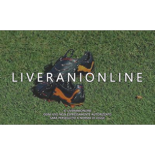 Raduno Nazionale Italiana a Coverciano Coverciano(FI) - 08.08.2010 Allenamento Nella Foto:scarpe chiellini giorgio /Ph.Vitez-Ag. Aldo Liverani