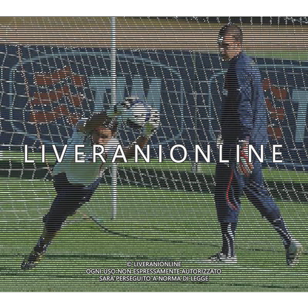 Raduno Nazionale Italiana a Coverciano Coverciano(FI) - 08.08.2010 Allenamento Nella Foto:viviano emiliano-sirigu salvatore /Ph.Vitez-Ag. Aldo Liverani