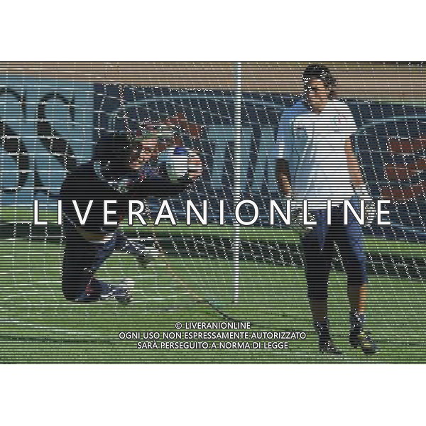 Raduno Nazionale Italiana a Coverciano Coverciano(FI) - 08.08.2010 Allenamento Nella Foto:viviano emiliano-sirigu salvatore /Ph.Vitez-Ag. Aldo Liverani