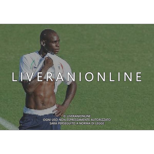 Raduno Nazionale Italiana a Coverciano Coverciano(FI) - 08.08.2010 Allenamento Nella Foto:balotelli mario /Ph.Vitez-Ag. Aldo Liverani