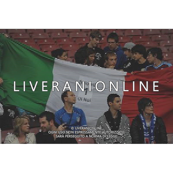 Amichevole Londra (Upton Park Stadium) - 10.08.2010 Italia-Costa d\'Avorio Nella Foto:tifosi di balotelli /Ph.Vitez-Ag. Aldo Liverani