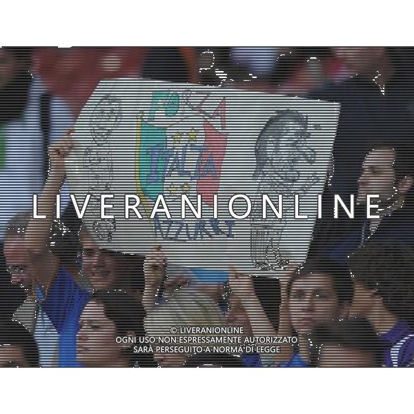 Amichevole Londra (Upton Park Stadium) - 10.08.2010 Italia-Costa d\'Avorio Nella Foto:tifosi italia /Ph.Vitez-Ag. Aldo Liverani