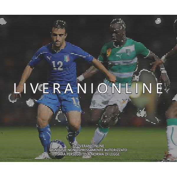 Amichevole Londra (Upton Park Stadium) - 10.08.2010 Italia-Costa d\'Avorio Nella Foto:giuseppe rossi e chiek /Ph.Vitez-Ag. Aldo Liverani