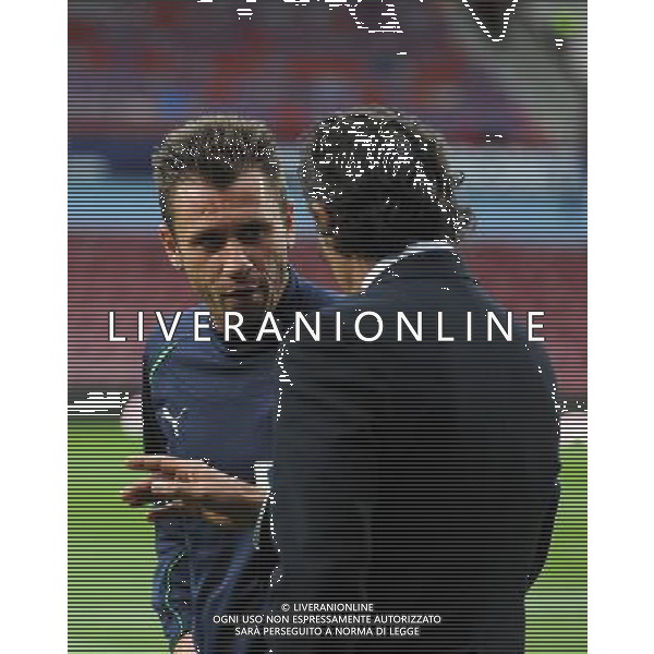 Amichevole Londra (Upton Park Stadium) - 10.08.2010 Italia-Costa d\'Avorio Nella Foto:Antonio CASSANO-Cesare PRANDELLI /Ph.Vitez-Ag. Aldo Liverani