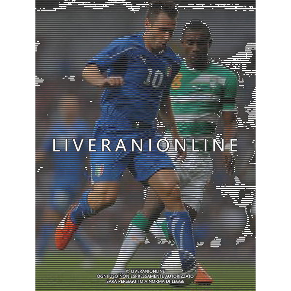 Amichevole Londra (Upton Park Stadium) - 10.08.2010 Italia-Costa d\'Avorio Nella Foto:Antonio CASSANO /Ph.Vitez-Ag. Aldo Liverani