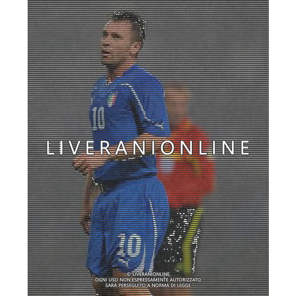 Amichevole Londra (Upton Park Stadium) - 10.08.2010 Italia-Costa d\'Avorio Nella Foto:Antonio CASSANO /Ph.Vitez-Ag. Aldo Liverani