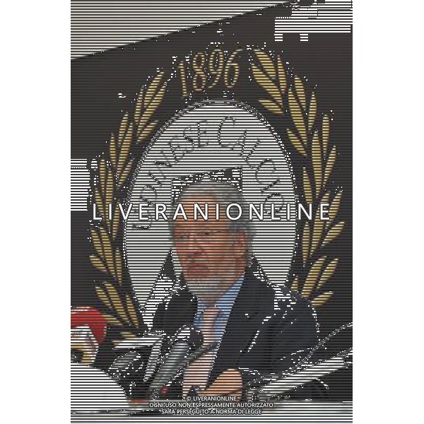 Stadio Friuli. Udinese Calcio Nella Foto Giampaolo Pozzo Foto di Simone Ferraro / Aldo Liverani