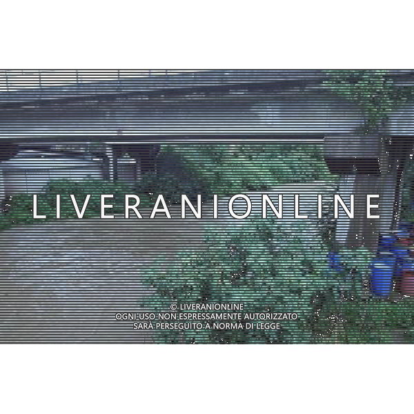 MILANO - CRONACA MALTEMPO A MILANO ph Fiochi/ AG ALDO LIVERANI SAS