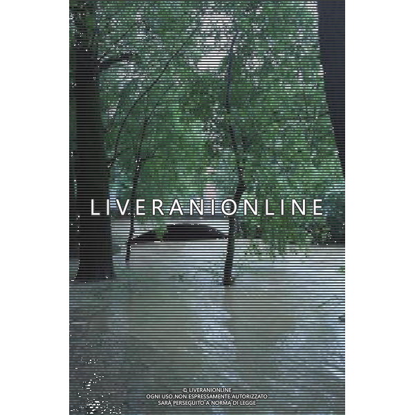 MILANO - CRONACA MALTEMPO A MILANO ph Fiochi/ AG ALDO LIVERANI SAS