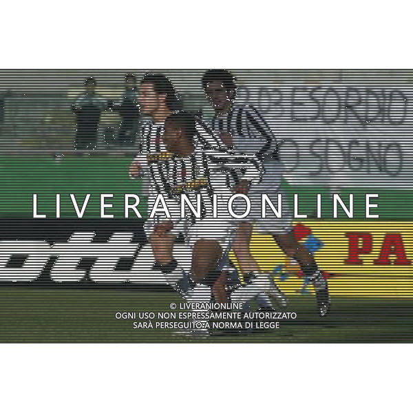 56a EDIZIONE COPPA CARNEVALE TORNEO DI VIAREGGIO JUVENTUS-WERDER BREMA 09/02/2004 nella foto ESULTANZA DI ONWACHI BENJAMIN DOPO IL GOL* FOTO GIANNI NUCCI/AGENZIA ALDO LIVERANI
