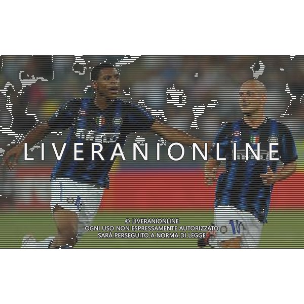 Trofeo TIM 2010 Bari - 13.08.2010 Juventus-Inter-Milan Nella Foto: esultanza dopo il gol di wesley sneijder /Ph.Vitez-Ag. Aldo Liverani