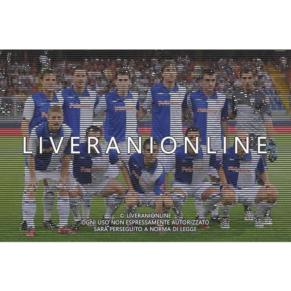 Genoa - Atletico Bilbao 14mo Trofeo Spagnolo Genova 13-08-2010 Nella foto: La formazione dell\'atletico bilbao ©Alessandro Falzone/AGENZIA ALDO LIVERANI SAS 