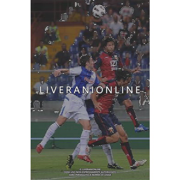 Genoa - Atletico Bilbao 14mo Trofeo Spagnolo Genova 13-08-2010 Nella foto: giuseppe sculli e toni luca ©Alessandro Falzone/AGENZIA ALDO LIVERANI SAS 