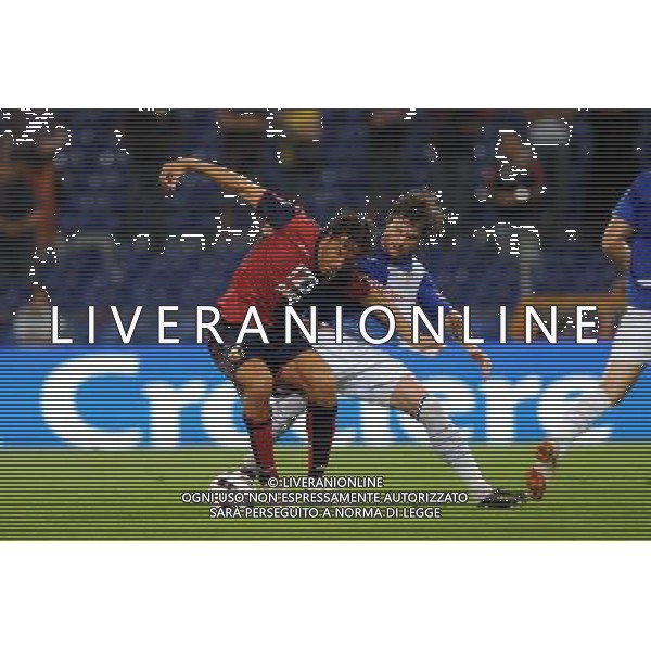 Genoa - Atletico Bilbao 14mo Trofeo Spagnolo Genova 13-08-2010 Nella foto: luca toni e amorebieta ©Alessandro Falzone/AGENZIA ALDO LIVERANI SAS 