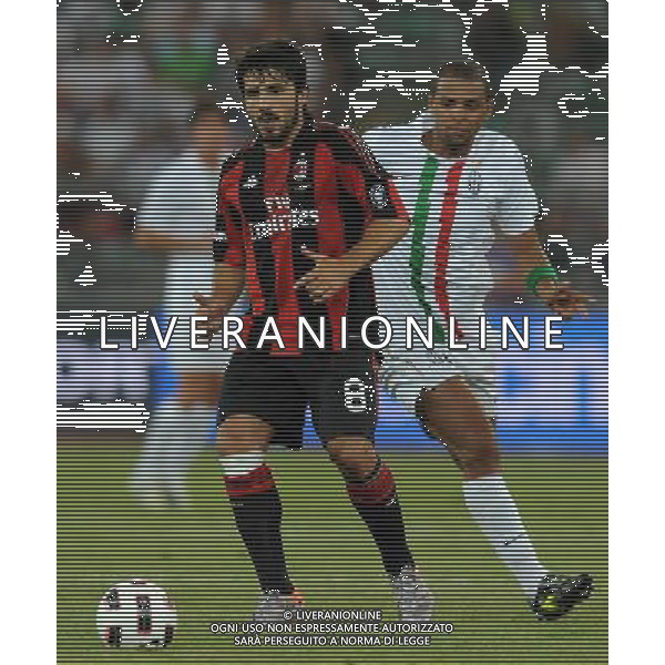 Trofeo TIM 2010 Bari - 13.08.2010 Juventus-Inter-Milan Nella Foto:gennaro gattuso e felipe melo /Ph.Vitez-Ag. Aldo Liverani