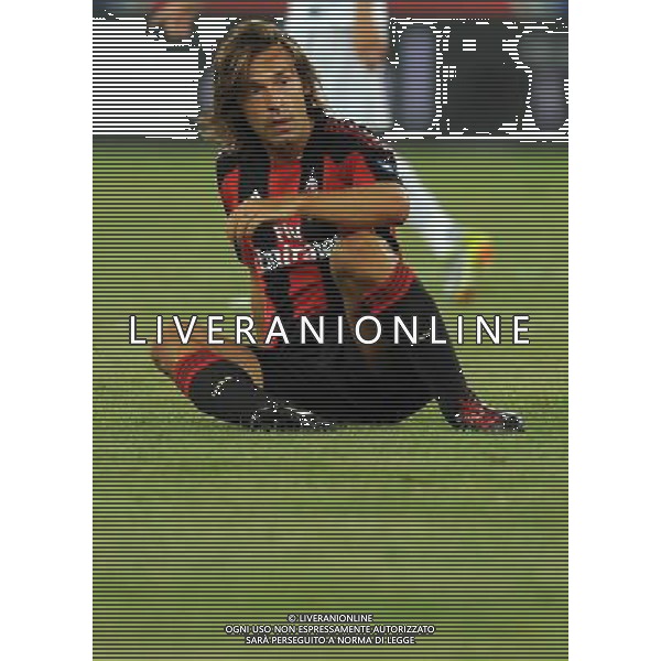 Trofeo TIM 2010 Bari - 13.08.2010 Juventus-Inter-Milan Nella Foto:pirlo andrea a terra /Ph.Vitez-Ag. Aldo Liverani