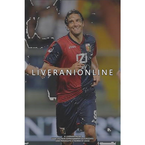 Genoa - Atletico Bilbao 14mo Trofeo Spagnolo Genova 13-08-2010 Nella foto: Esultanza dopo il gol di luca toni ©Alessandro Falzone/AGENZIA ALDO LIVERANI SAS 