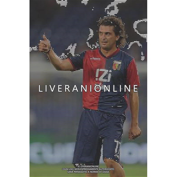 13-08-2010 Genova Sport-Calcio 14 Trofeo Spagnolo Genoa Atletico Bilbao Nella foto: omar milanetto ©Alessandro Falzone/ALDO LIVERANI