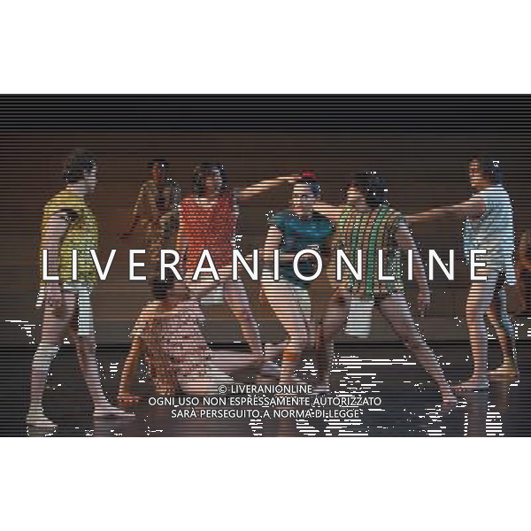 L\'opera \'Montezuma\', una co-produzione tra Theater der Welt, Edinburgh International Festival, Teatro Real de Madrid, Instituto Nacional de Bellas Artes, Festival Internacional Cervantino, Cultura UDG, Universidad de Guadalajara, Messico e Anglo Fondazione, in scena al King\'s Theatre, Festival internazionale di Edimburgo, 12 agosto 2010. AGALDOLIVERANI ONLYITALY