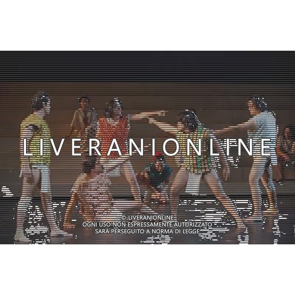 L\'opera \'Montezuma\', una co-produzione tra Theater der Welt, Edinburgh International Festival, Teatro Real de Madrid, Instituto Nacional de Bellas Artes, Festival Internacional Cervantino, Cultura UDG, Universidad de Guadalajara, Messico e Anglo Fondazione, in scena al King\'s Theatre, Festival internazionale di Edimburgo, 12 agosto 2010. AGALDOLIVERANI ONLYITALY