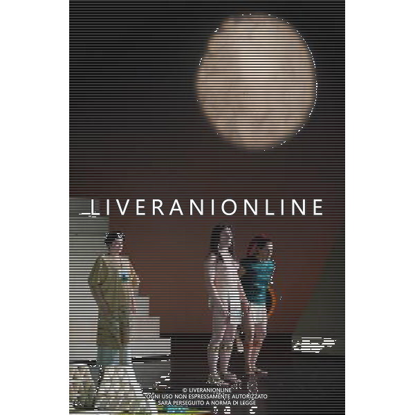 L\'opera \'Montezuma\'FLAVIO OLIVER (centre) una co-produzione tra Theater der Welt, Edinburgh International Festival, Teatro Real de Madrid, Instituto Nacional de Bellas Artes, Festival Internacional Cervantino, Cultura UDG, Universidad de Guadalajara, Messico e Anglo Fondazione, in scena al King\'s Theatre, Festival internazionale di Edimburgo, 12 agosto 2010. AGALDOLIVERANI ONLYITALY