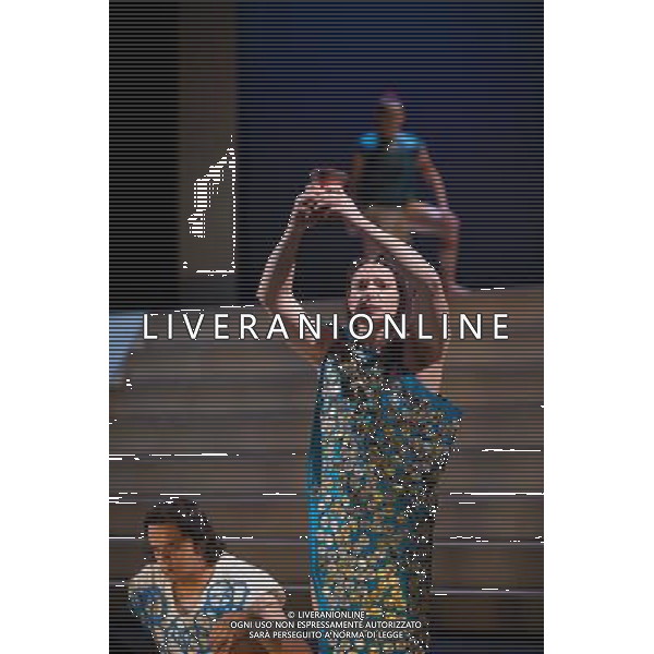 L\'opera \'Montezuma\'FLAVIO OLIVER una co-produzione tra Theater der Welt, Edinburgh International Festival, Teatro Real de Madrid, Instituto Nacional de Bellas Artes, Festival Internacional Cervantino, Cultura UDG, Universidad de Guadalajara, Messico e Anglo Fondazione, in scena al King\'s Theatre, Festival internazionale di Edimburgo, 12 agosto 2010. AGALDOLIVERANI ONLYITALY