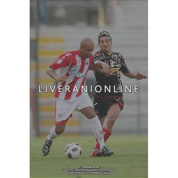 VICENZA 15/08/2010 TIM CUP 2010 VICENZA-BENEVENTO NELLA FOTO:BACLET ALLAN PIERRE FOTO PAOLA GARBUIO/AG.ALDO LIVERANI