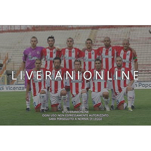 VICENZA 15/08/2010 TIM CUP 2010 VICENZA-BENEVENTO NELLA FOTO:FORMAZIONE VICENZA 2010/2011 FOTO PAOLA GARBUIO/AG.ALDO LIVERANI