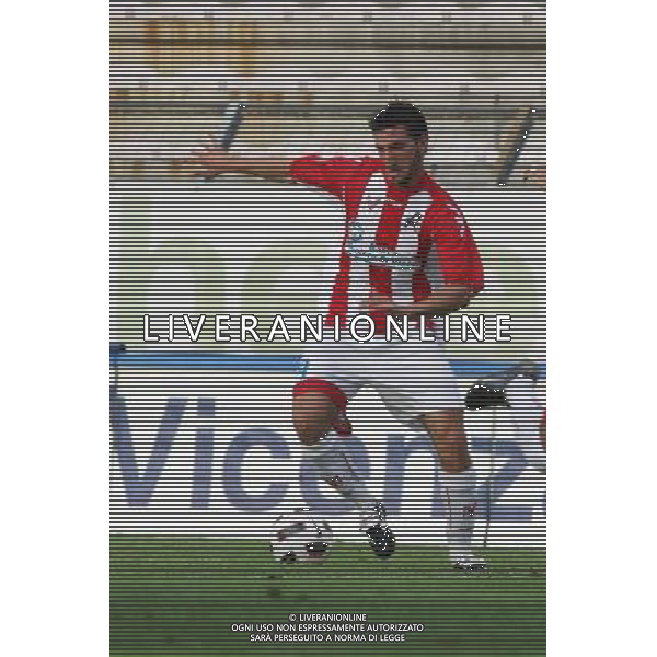 VICENZA 15/08/2010 TIM CUP 2010 VICENZA-BENEVENTO NELLA FOTO:GAVAZZI DAVIDE FOTO PAOLA GARBUIO/AG.ALDO LIVERANI