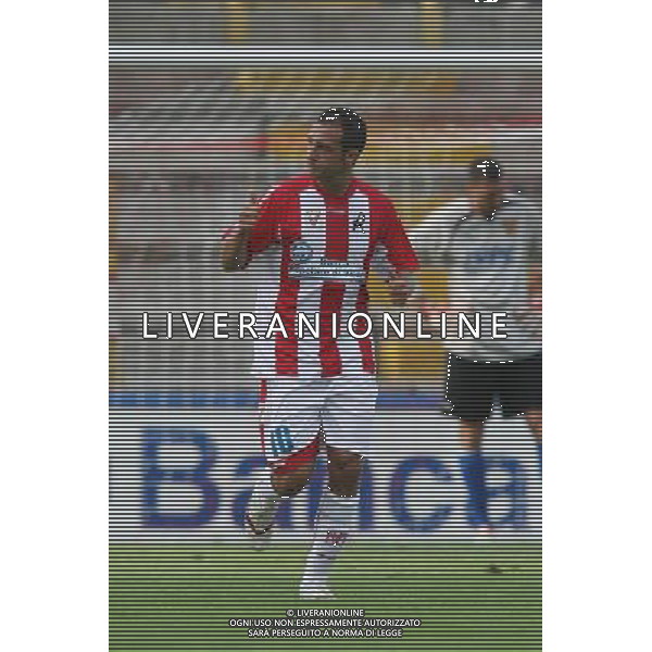 VICENZA 15/08/2010 TIM CUP 2010 VICENZA-BENEVENTO NELLA FOTO:SGRIGNA ALESSANDRO FOTO PAOLA GARBUIO/AG.ALDO LIVERANI