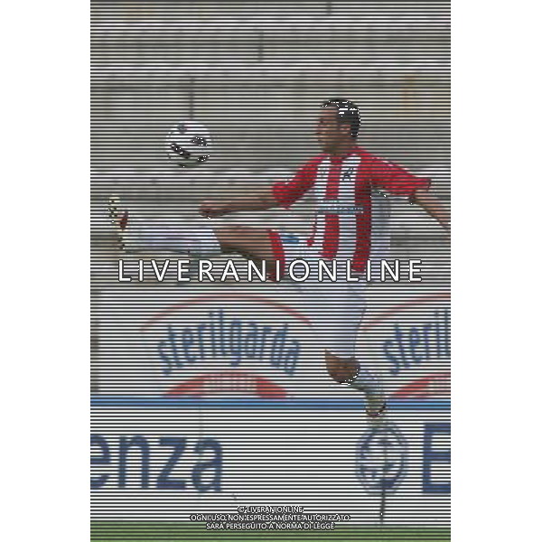 VICENZA 15/08/2010 TIM CUP 2010 VICENZA-BENEVENTO NELLA FOTO:SGRIGNA ALESSANDRO FOTO PAOLA GARBUIO/AG.ALDO LIVERANI