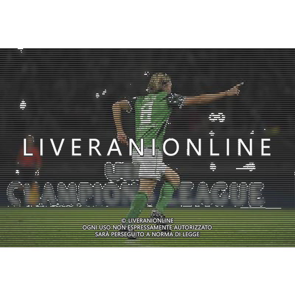 SV Werder Brema - UC Sampdoria UEFA Preliminari Champions League, Play-Off, 2010/2011 18.08.2010 nella foto ESULTANZA DOPO IL GOL DI Clemens FRITZ DEL 1-0 copyright by firo sportphoto/Agenzia Aldo Liverani Sas - ITALY ONLY - EDITORIAL USE ONLY