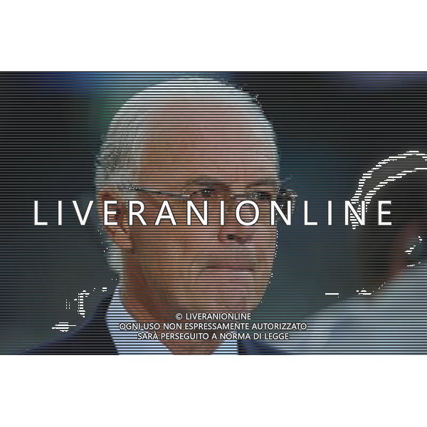 18.08.2010 UEFA Champions League, CL, Play-Off, Saison 2010/2011 SV Werder Bremen - UC Sampdoria Genova 3:1 NELLA FOTO Franz BECKENBAUER FOTO FIRO-AG ALDO LIVERANI ONLY ITALY