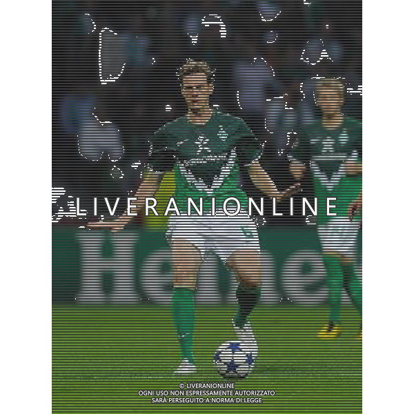 18.08.2010 UEFA Champions League, CL, Play-Off, Saison 2010/2011 SV Werder Bremen - UC Sampdoria Genova 3:1 NELLA FOTO Tim BOROWSKI FOTO FIRO-AG ALDO LIVERANI ONLY ITALY