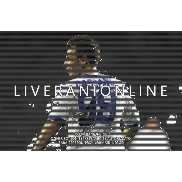 18.08.2010 UEFA Champions League, CL, Play-Off, Saison 2010/2011 SV Werder Bremen - UC Sampdoria Genova 3:1 NELLA FOTO Antonio CASSANO FOTO FIRO-AG ALDO LIVERANI ONLY ITALY