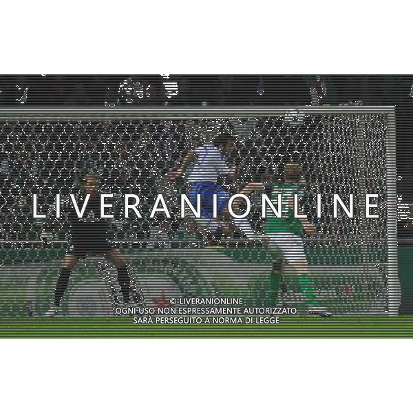 18.08.2010 UEFA Champions League, CL, Play-Off, Saison 2010/2011 SV Werder Bremen - UC Sampdoria Genova 3:1 NELLA FOTO IL GOL DI PAZZINI GIAMPAOLO FOTO FIRO-AG ALDO LIVERANI ONLY ITALY