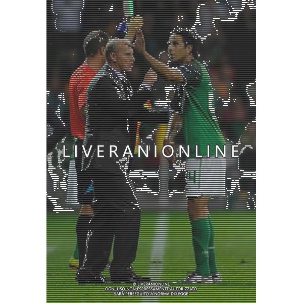 18.08.2010 UEFA Champions League, CL, Play-Off, Saison 2010/2011 SV Werder Bremen - UC Sampdoria Genova 3:1 NELLA FOTO SCHAAF -PIZARRO FOTO FIRO-AG ALDO LIVERANI ONLY ITALY