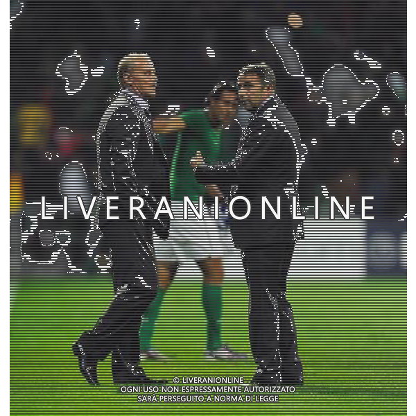 18.08.2010 UEFA Champions League, CL, Play-Off, Saison 2010/2011 SV Werder Bremen - UC Sampdoria Genova 3:1 NELLA FOTO Thomas SCHAAF - Thomas ALLOFS FOTO FIRO-AG ALDO LIVERANI ONLY ITALY