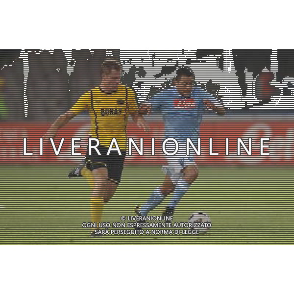 19 AGOSTO 2010 EUROPA LEAGUE NAPOLI-ELSBORG NELLA FOTO:Walter Gargano FOTO MOSCA- AG.LIVERANI SAS