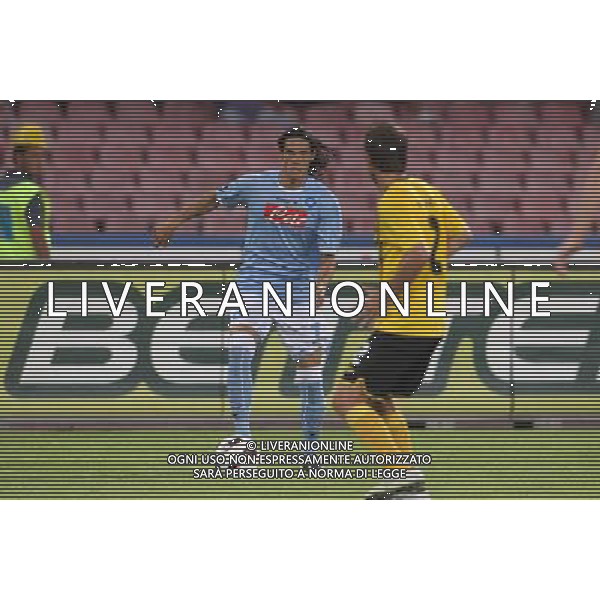 19 AGOSTO 2010 EUROPA LEAGUE NAPOLI-ELSBORG NELLA FOTO: EDINSON CAVANI FOTO MOSCA- AG.LIVERANI SAS