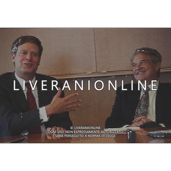 Stanley Druckenmiller, Chief Investment Strategist (L) and Goerge Soros (R) of The Soros Fund in New York on April 28, 2000. Druckenmiller announced that he shutting down his hedge fund Duquesne Capital after 30 years and returning their money to investors. (© Frances M. Roberts) ©PHOTOSHOT/Agenzia Aldo Liverani Sas - ITALY ONLY - EDITORIAL USE ONLY -