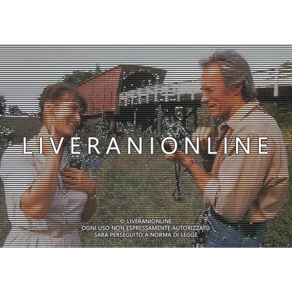FILM PONTI DI MADISON COUNTY 1995 NELLA FOTO CLINT EASTWOOD-MERYL STREEP AG ALDO LIVERANI